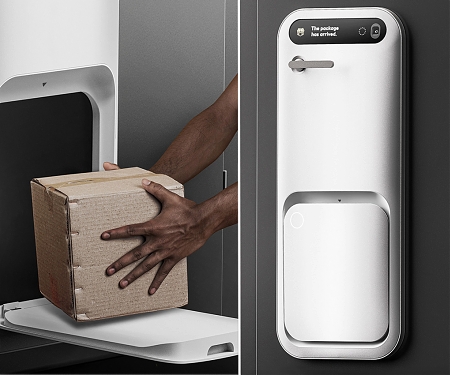 The Smart Delivery Box Is An Innovative Design to Keep Porch Pirates Away