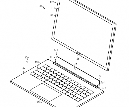 (Patent) Apple Files a Patent for a Hinged Keyboard Accessory for a Tablet Computing Device