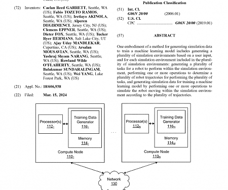 (Patent) Nvidia Wants to Learn from Robots