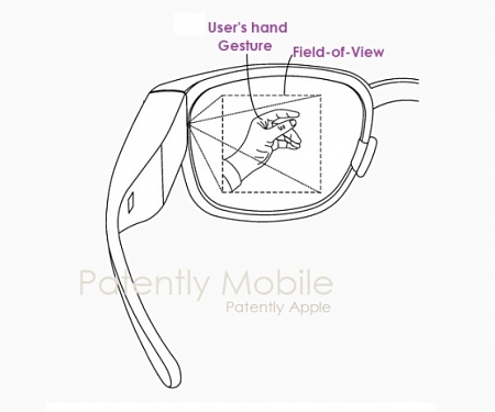 (Patent) Google Invents Smartglasses Configured for Touchless Hand Gesture Interaction