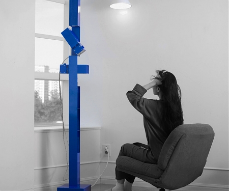 Hands-Free, Movable Hair Dryer ‘Pillar’