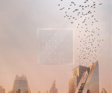 Saflex Launches Bird-Friendly Glass Flysaf Fitted with 3D Sequins
