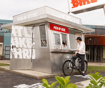The World's First Bike-Thru Is Now Open In Amsterdam