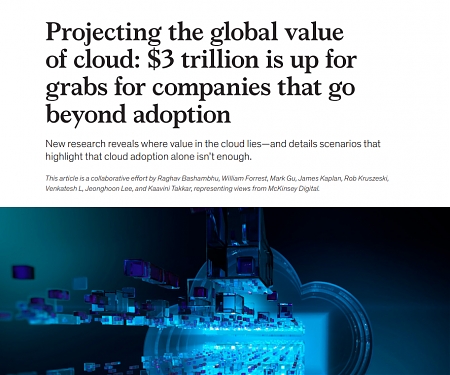 (PDF) Mckinsey - Projecting The Global Value of Cloud