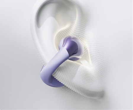 Fashion-Forward Gadgets : Open-Ear Earbud Concept