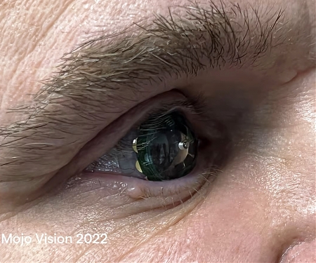 CEO Test-Drives Mojo Vision's Smart Augmented Reality Contact Lens