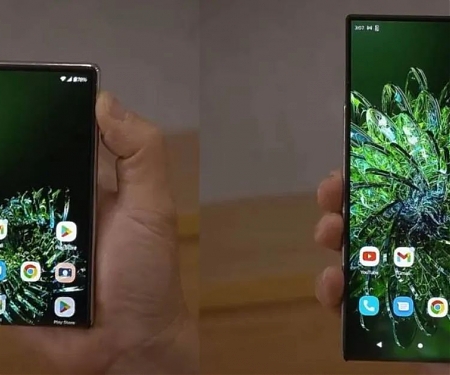 (Patent) Motorola’s New Patent Hints at Rollable Display with Full-Screen Fingerprint Sensing