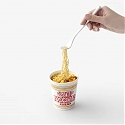 Nendo Designed The Perfect Obsessively Ergonomic Fork for Eating Cup Noodles