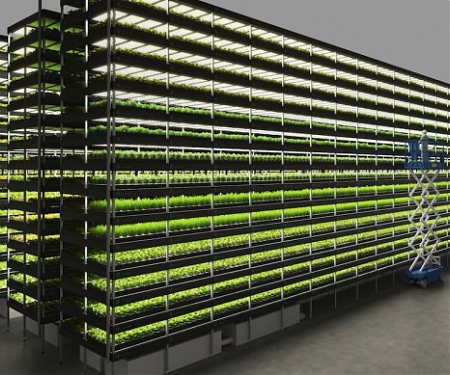 Denmark’s Wind-Powered Vertical Farm Will Produce 1K Tons of Greens a Year
