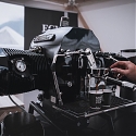 BMW’s Big Coffee Boxer : Espresso Machine Built With R 18 Motorcycle Engine Parts
