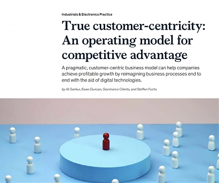 (PDF) Mckinsey - True Customer-Centricity : An Operating Model for Competitive Advantage