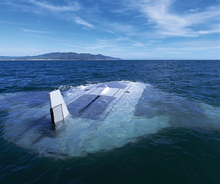 DARPA’s Massive Manta Ray Robotic Sub Hits The Sea