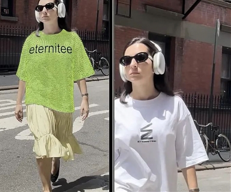 Augmented Reality Platform Eternitee Reimagines Fashion With the Classic White T-Shirt