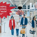 In-store Device Ensures Social-Distancing - Indyme SmartDome