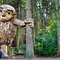 Thomas Dambo Hides Six 'Forgotten Giants' Across the Danish Woodland