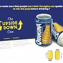 (Video) Orangina's Ingenious Upside-Down Can Forces You to Mix Up the Pulp