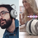 Origami Inspired Headphones Turn Into Speakers with Bonus Alexa Integration - AudiBall