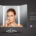 (Video) Makeup Mirror Mimics Lighting Colors That You Provide