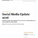 (PDF) Pew - Social Media Update 2016