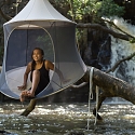 The Treepod Lounger is Part Hammock, Part Treehouse