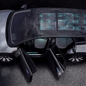 Fisker Ocean Electric SUV with Solar Panels Roof