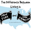 The Difference Between Living In New York and San Francisco