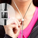 Zipbuds Slide Earbuds Use Zipperless Zipper to Avoid Tangles