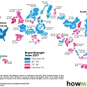 (Infographic) This Map Reveals the Top 2017 Brands for each Country