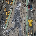 How NYT Magazine Made a 150-Foot Pedestrian for Its Walking Issue