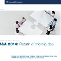 (PDF) Mckinsey - M&A 2014 : Return of the Big Deal