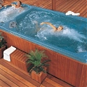 Cal Spas Go Green with New Swim Spas