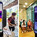 (Video) AI Powered Smartphone With Laser and Thermal Cameras to Screen Passersby for Fever