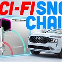 (Video) Hyundai and Kia Evolve Winter Driving with Integrated Snow Chain Tech