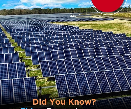 China Is The World Leader In Solar Power Generation