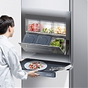 This Refrigerator Gives Us a Glimpse of Futuristic Integrated Kitchen