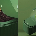 This Self-Sustaining Compost System Turns Your Food Scraps Into a Thriving Indoor Garden