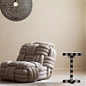 Large Cozy Cushy-Looking Armchair was Inspired by The Huge Mooring Ropes