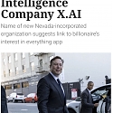 Elon Musk Creates New Artificial Intelligence Company X.AI