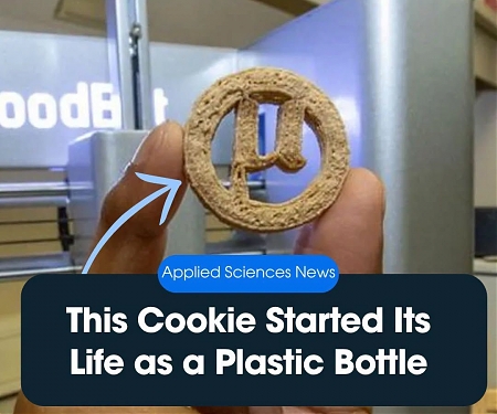 This Cookie Started Its Life as a Plastic Bottle