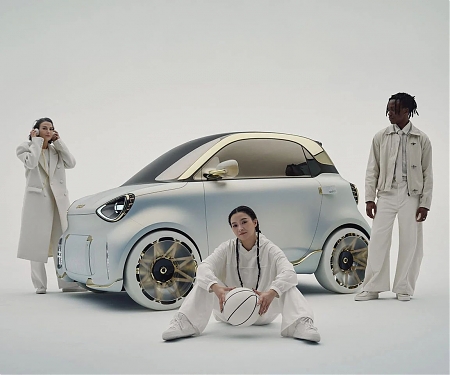 Smart Concept #2 Reimagines The Iconic City Car As A Fashion-Forward Electric Micro-Mobility Commuter
