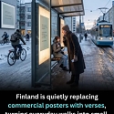 Finland Swaps Bus Stop Ads for Poetry: A Quiet Revolution in the City