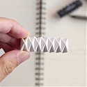 The ZIGZAG Eraser Inspired by Japanese Origami
