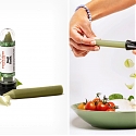 “Food Crayon” Lets You Playfully Garnish Your Dishes with Ingredient-Flavored Shavings