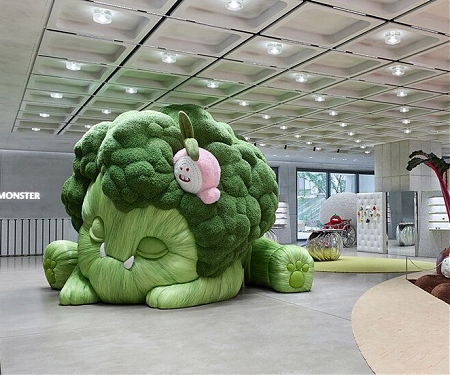 Oversized Vegetables And Whimsical Creatures Fill Gentle Monster's Veggie Farm Pop-Ups