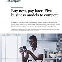 (PDF) Mckinsey - BNPL (Buy Now, Pay Later) : 5 Business Models to Compete