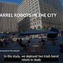 (Video) New Yorkers Friendlier Than Expected as Robots Take Out The Trash