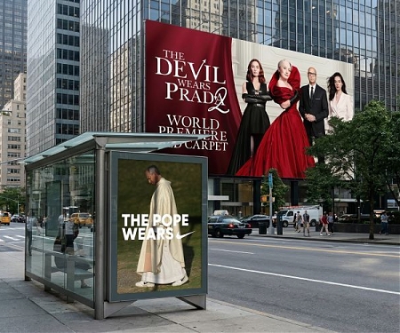 The Devil May Wear Prada But The Pope Wears Nike