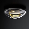 Modern Ceiling Lights Dancing Like Ribbons To Match Modern Spaces