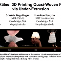(Paper) MIT - DefeXtiles : 3D Printing Quasi-Woven Textiles Via Underextrusion
