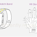 (Patent) Apple Patents a Flexible Light Guide System for Apple Watch Band or VR Glove